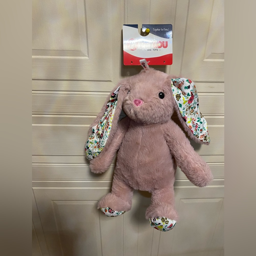 Petlou Bunny Clinker &  Squeaker 15”